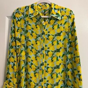 NEW Alice & Olivia Lemon Squeeze Top Medium